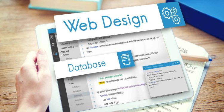 Web Design Website Coding Concept